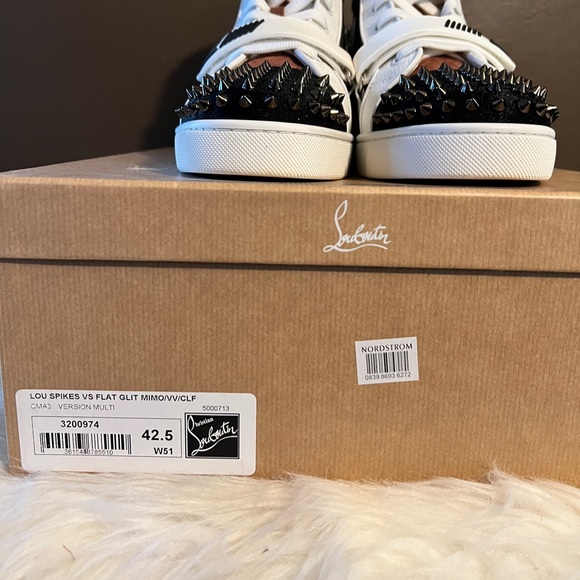 christian louboutin spikes vs flat gilt mimo/vv/clf - Picture 5 of 13